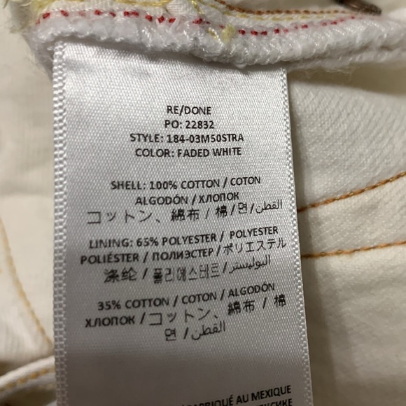 RE/DONE 50’s Straight Denim Jeans - Picture 9 of 13